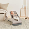 BabyBjörn Bliss Ana Kucağı Woven Sand Grey & Bumprider Connect³ Bebek Arabası Black-Sand - Yan Düzenleyici Çanta
