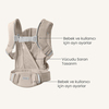 BabyBjörn Kanguru Hold Woven Sand Grey