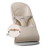 BabyBjörn Oyuncaklı Balance Soft Ana Kucağı Woven Jersey Tri-Fabric Light Beige