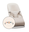 BabyBjörn Pastel Oyuncaklı Bliss Ana Kucağı 3D Jersey Light Beige