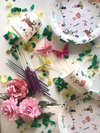 BALIN MANDALIN - PEMBE KELEBEK ORIGAMI PASTA ÜSTÜ SÜSÜ
