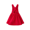 Midu & Fun Cross Back Fuşya Elbise