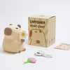 Acornia Sevimli Capybara Gece Lambası Çiçekli