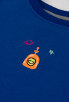 Beetle Beez Astronaut Head Sweatshirt Blue