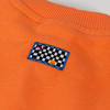 Beetle Beez Cool Square Fermuarlı Sweatshirt Turuncu