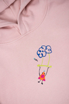 Beetle Beez - Crazy Triangle Hoodie Pink