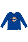Beetle Beez - Dancing Planet Blue T-shırt