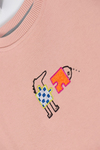 Beetle Beez Dreamy Puzzle Sweatshirt Pink