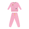 Beetle Beez Flower Man With Square Sweatshirt Pair Pink Eşofman Takımı Lime Cord
