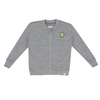 Beetle Beez Happy Sun Fermuarlı Sweatshirt Gri