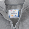 Beetle Beez Happy Sun Fermuarlı Sweatshirt Gri