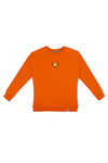 Beetle Beez Orange Smiley Sweatshirt Turuncu 