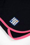 Beetle Beez Retro Lacivert Şort Pembe Kordon