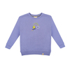 Beetle Beez Square With Cloud Sweatshirt Pair Lilac Purple Eşofman Takımı Striped Cord