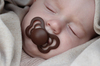 Bibs Couture Bebek Doğal 2'li Kauçuk Emzik Vanilla/Mocha