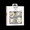 Bibs Try It Emzik Set (0-6 Ay) -  Ivory