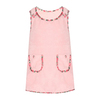 Bleu Lapin Pink Flora Havlu Elbise