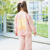 Bleu Lapin Pink Tassel Suit