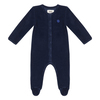 BOTG x ANTEBIES ORGANİK KADİFE TULUM - BLUE VELVET