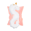 Buddy Float Bands Seahorse Unicorn - White
