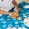 Bumkins Splat Mat Çok Amaçlı Örtü Blue Tropic