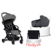 Bumprider Connect³ Bebek Arabası ve Portbebe Seti – Black & Grey | Yan Bakım Çantası Hediyeli