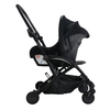 Bumprider Connect³ Black-Olive Bebek Arabası & Connect TRN Grup 0+ Oto Koltuğu Black & Oto Koltuk Adaptörü