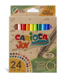 CARIOCA ECOFAMILY JOY SÜPER YIKANABİLİR KEÇELİ BOYA KALEMİ 24'LÜ