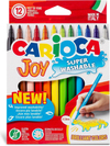 Carioca Joy Süper Yıkanabilir Keçeli Boya Kalemi 12'li