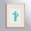 ÇERÇEVESİZ POSTER - CACTUS NO 2