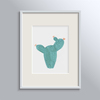 ÇERÇEVESİZ POSTER - CACTUS NO 3