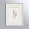 ÇERÇEVESİZ POSTER - MISS BUNNY