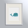 ÇERÇEVESİZ POSTER - WHALES NO 2