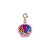 Charm It Gold Shell Shaker Charm