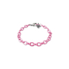 Charm It Pink Chain Bracelet