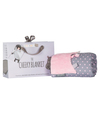 Cheeky Chompers Puset ve Bebek Battaniyesi (Polka Dot Pink)