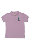 CHESS THE PURPLE FROG - Kısa Kollu Çocuk Polo Yaka T-shirt - Lila