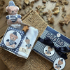 Asu Baby Vintage Bear Lacivert Organik Pamuk Hediye Bebek Kiti
