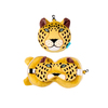 Relaxeazzz Seyahat Yastığı ve Göz Maskesi Leopar