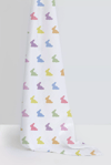 Deux Lapin Rainbow Lapin Müslin Örtü 100x100 cm