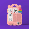 Omy Montessori Çıkartma & Boyama Kitabı Emotions