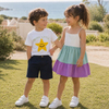 Midu & Fun Layers Çok Renkli Elbise