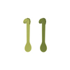 Trixie Silikon 2'li Kaşık Seti Mr. Dino
