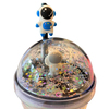 Etoilee Astronauts Funny Traveller Simli Pipetli Suluk