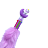 Etoilee Baby Unicorn 6 Renkli Peluş Tükenmez Kalem Mor