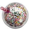 Etoilee Pink Sprinkle Cupcake Simli Pipetli Suluk