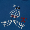 Beetle Beez Cool Cone Crew Kısa Kollu Tişört Mavi