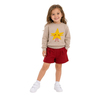 Midu & Fun Star Play Bej Sweatshirt