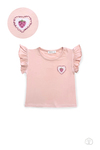 Fırfırlı Kalp Crop Top