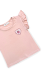 Fırfırlı Kalp Crop Top